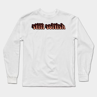 Tiktok Pink Red Still Softish Long Sleeve T-Shirt